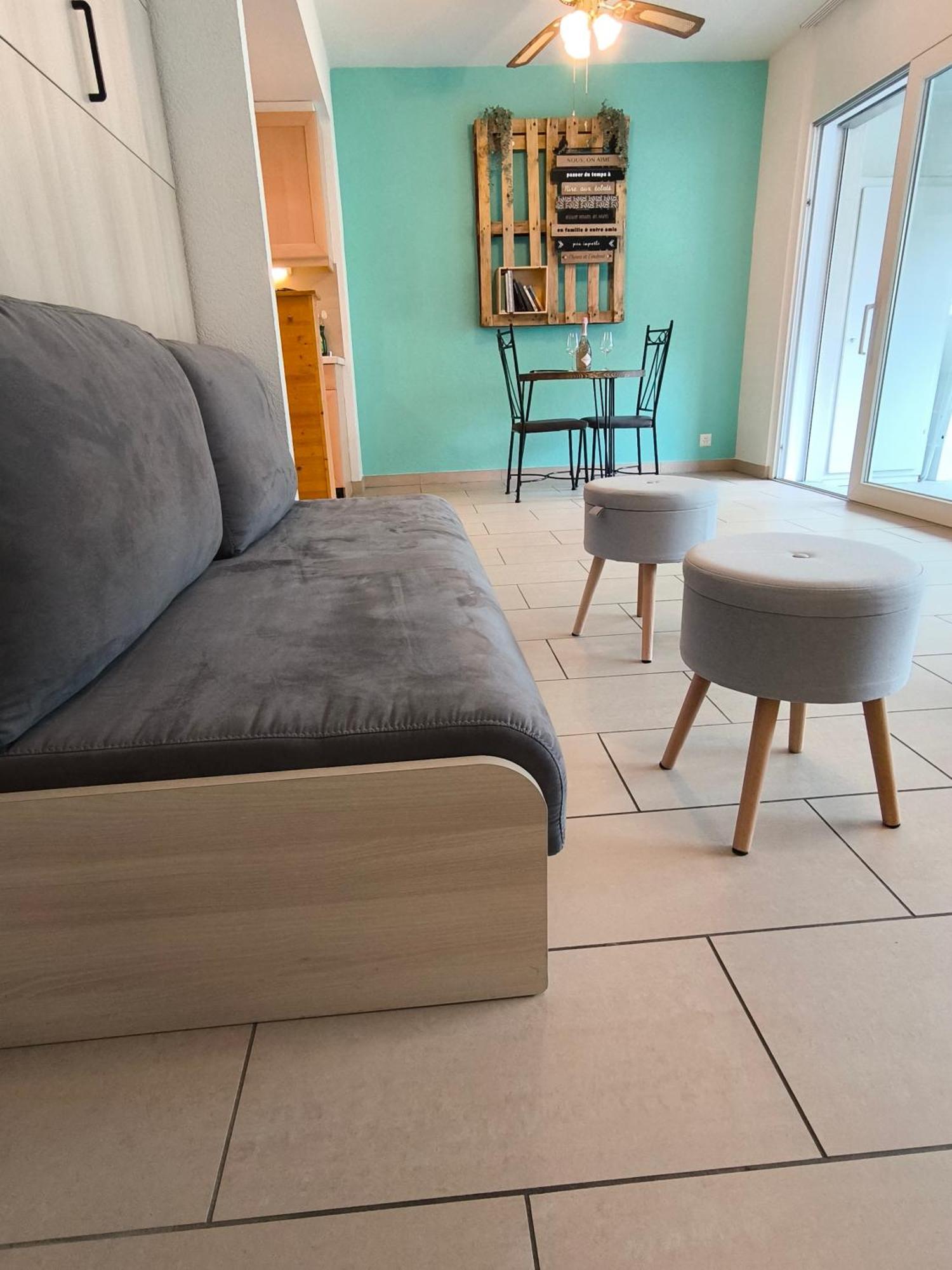 Superbe Studio A Saillon Les Bains Ngoại thất bức ảnh